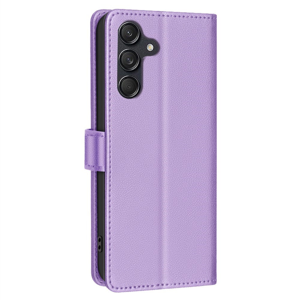Samsung Galaxy A26 (5G) BINFEN Kunstlæder Flip Cover m. RFID Blokering - Lilla