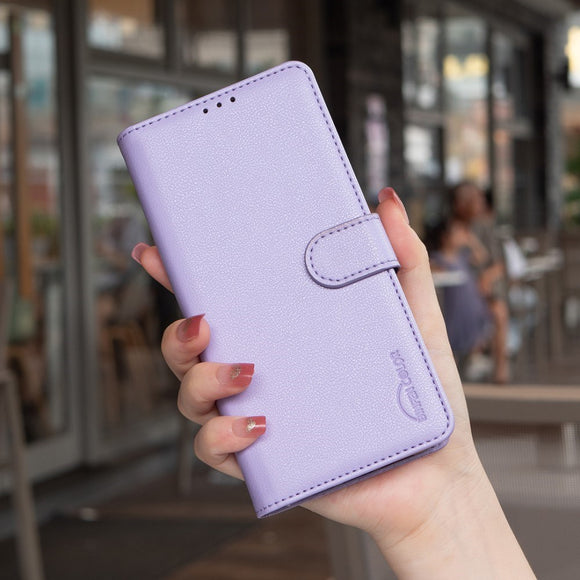 Samsung Galaxy A56 (5G) BINFEN Kunstlæder Flip Cover m. RFID Blokering - Lilla