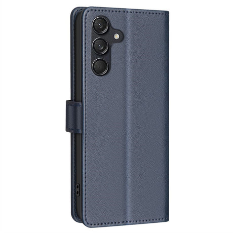 Samsung Galaxy A56 (5G) BINFEN Kunstlæder Flip Cover m. RFID Blokering - Blå
