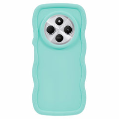 EIDERWOOD Xiaomi Redmi 14C Fleksibelt Plastik Wavy Cover - Blå