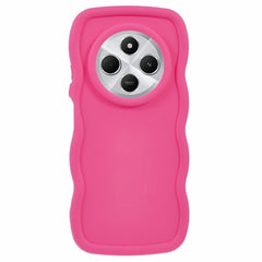 EIDERWOOD Xiaomi Redmi 14C Fleksibelt Plastik Wavy Cover - Pink