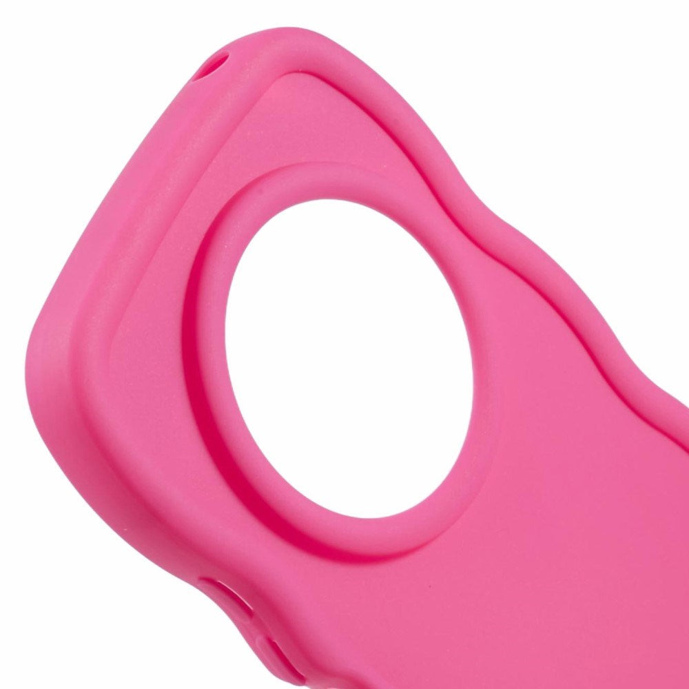 EIDERWOOD Xiaomi Redmi 14C Fleksibelt Plastik Wavy Cover - Pink