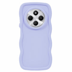 EIDERWOOD Xiaomi Redmi 14C Fleksibelt Plastik Wavy Cover - Lilla