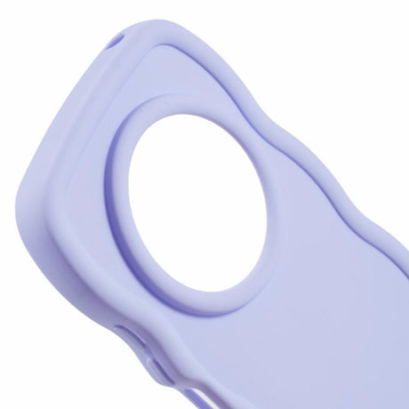EIDERWOOD Xiaomi Redmi 14C Fleksibelt Plastik Wavy Cover - Lilla