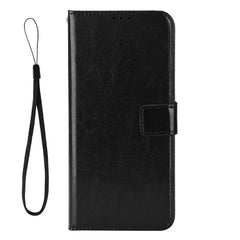 EIDERWOOD Realme GT 7 Pro (5G) Kunstlæder Flip Cover m. Strop - Sort