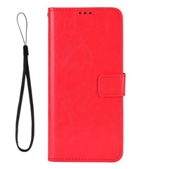 EIDERWOOD Realme GT 7 Pro (5G) Kunstlæder Flip Cover m. Strop - Rød