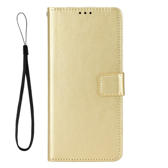 EIDERWOOD Realme GT 7 Pro (5G) Kunstlæder Flip Cover m. Strop - Guld