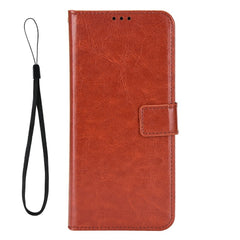 EIDERWOOD Realme GT 7 Pro (5G) Kunstlæder Flip Cover m. Strop - Brun