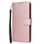 EIDERWOOD Samsung Galaxy S25+ (Plus) / S24+ (Plus) Kunstlæder Cover m. Pung og Strop - Rose Gold