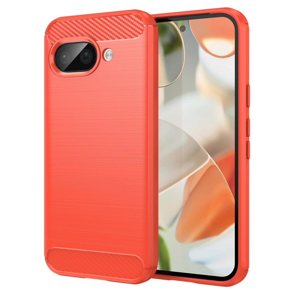 EIDERWOOD Google Pixel 9a Brushed Carbon Cover - Rød