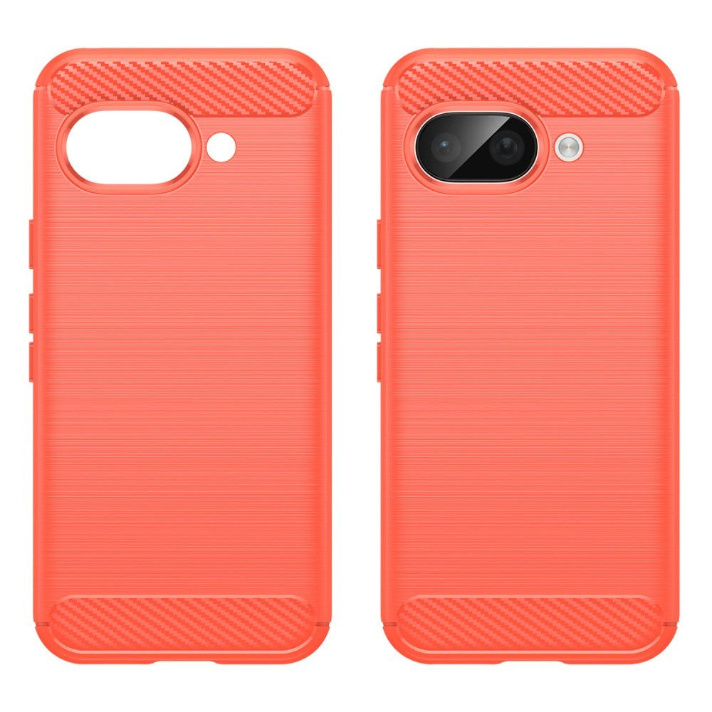 EIDERWOOD Google Pixel 9a Brushed Carbon Cover - Rød