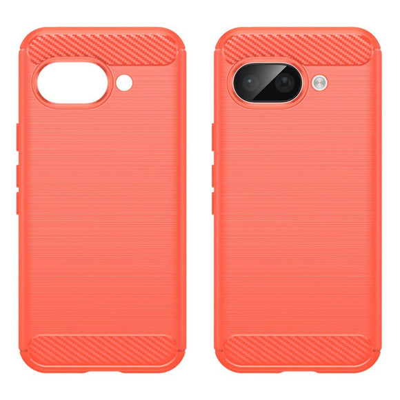 EIDERWOOD Google Pixel 9a Brushed Carbon Cover - Rød