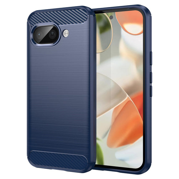 EIDERWOOD Google Pixel 9a Brushed Carbon Cover - Blå