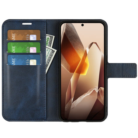 EIDERWOOD OnePlus 13 Wallet Flip Cover i Læder m. Pung - Blå