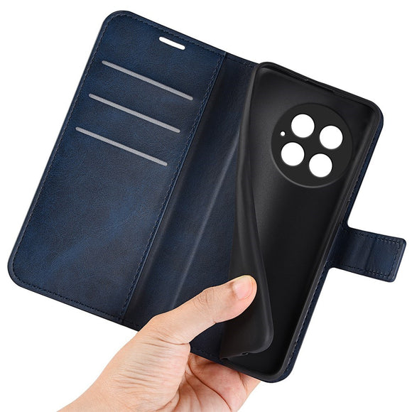 EIDERWOOD OnePlus 13 Wallet Flip Cover i Læder m. Pung - Blå