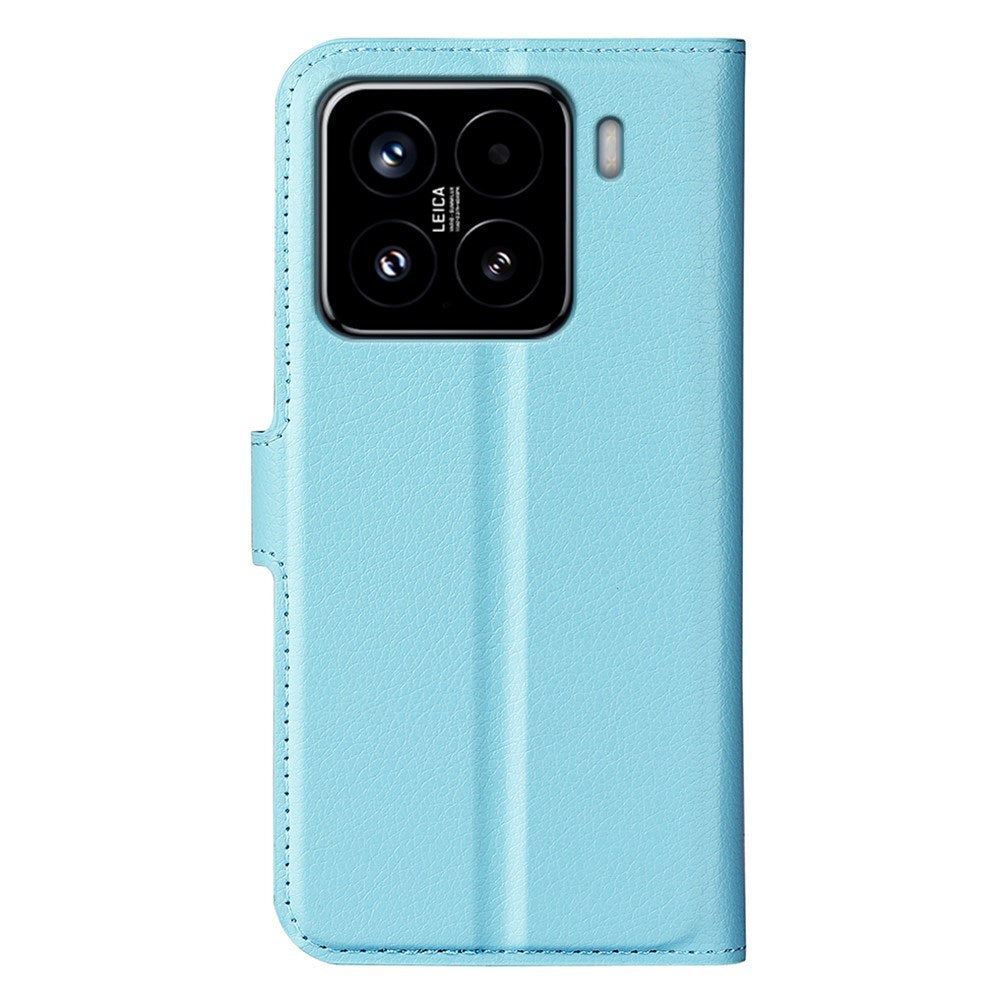 EIDERWOOD Xiaomi 15 Kunstlæder Flip Cover m. Kortholder & Ståfunktion - Blå