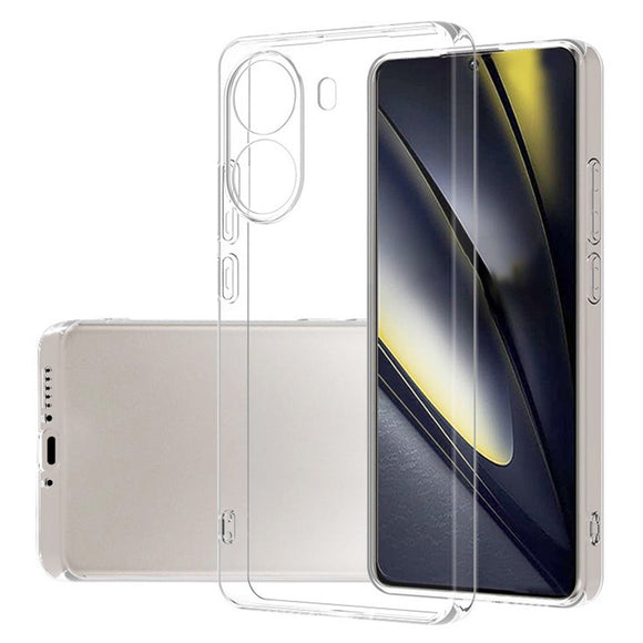 EIDERWOOD Xiaomi Poco X7 Pro Fleksibelt Plastik Cover - Gennemsigtig