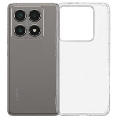 EIDERWOOD Xiaomi 14T Pro Fleksibelt Plastik Bagside Cover - Gennemsigtig