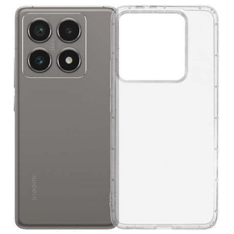 EIDERWOOD Xiaomi 14T Pro Fleksibelt Plastik Bagside Cover - Gennemsigtig