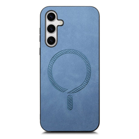 EIDERWOOD Samsung Galaxy S25 Kunstlæder Cover - MagSafe Kompatibel - Blå