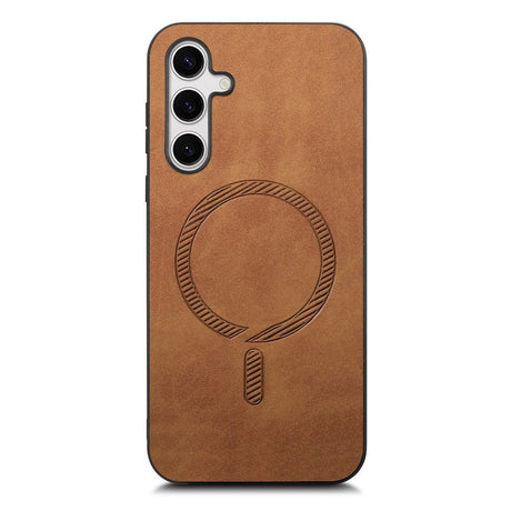 EIDERWOOD Samsung Galaxy S25 Kunstlæder Cover - MagSafe Kompatibel - Brun