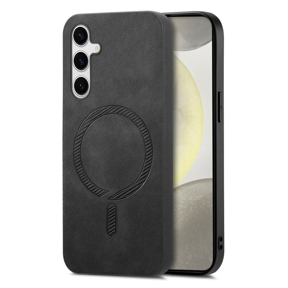EIDERWOOD Samsung Galaxy S25 Kunstlæder Cover - MagSafe Kompatibel - Sort