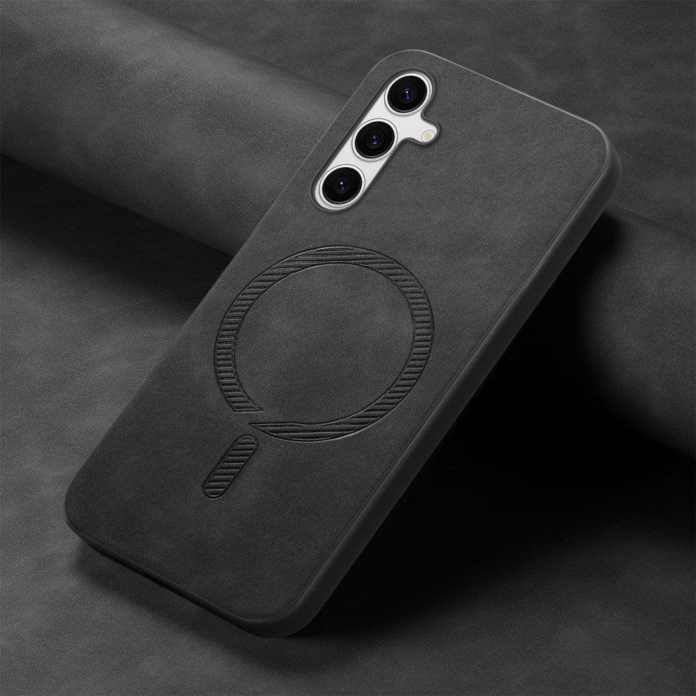EIDERWOOD Samsung Galaxy S25 Kunstlæder Cover - MagSafe Kompatibel - Sort