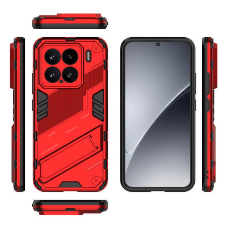 EIDERWOOD Xiaomi 15 Håndværker Cover m. Kickstand - Rød
