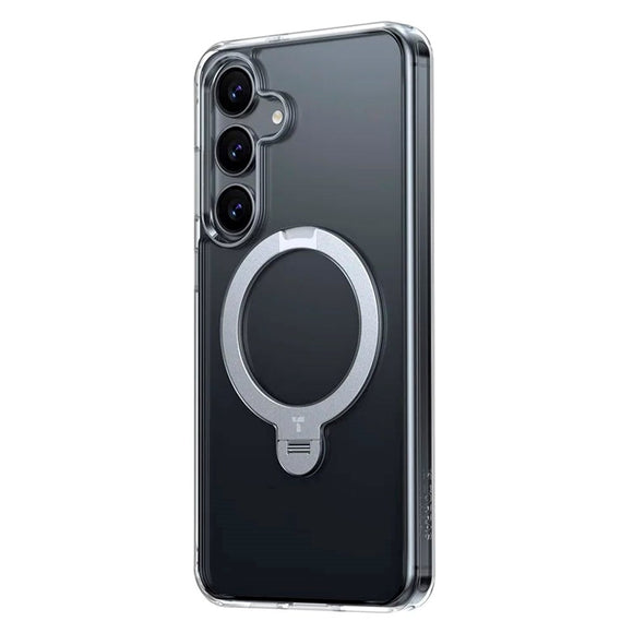 TORRAS Samsung Galaxy S25+ (Plus) Hybrid Cover m. Kickstand - MagSafe Kompatibel - Gennemsigtig