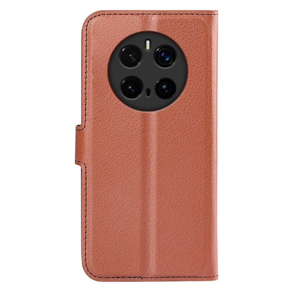 EIDERWOOD Honor Magic7 Pro Kunstlæder Flip Cover m. Kortholder & Ståfunktion - Brun