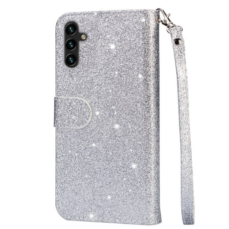 EIDERWOOD Samsung Galaxy A56 (5G) Glimmer Flip Cover m. Lynlåslomme & Ståfunktion - Sølv