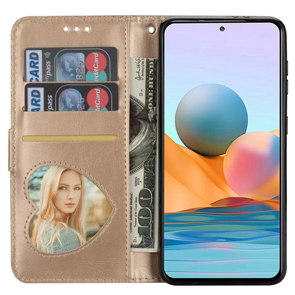 EIDERWOOD Samsung Galaxy A56 (5G) Glimmer Flip Cover m. Lynlåslomme & Ståfunktion - Guld