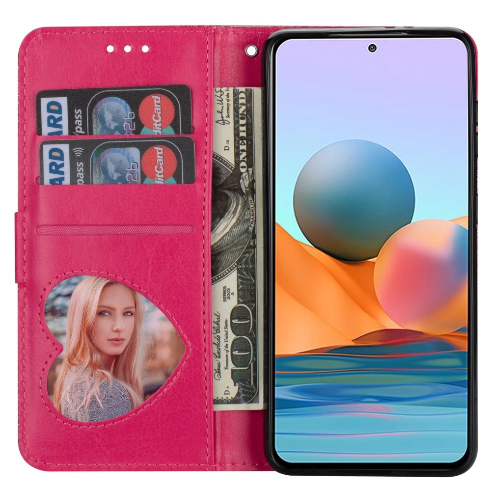 EIDERWOOD Samsung Galaxy A56 (5G) Glimmer Flip Cover m. Lynlåslomme & Ståfunktion - Pink
