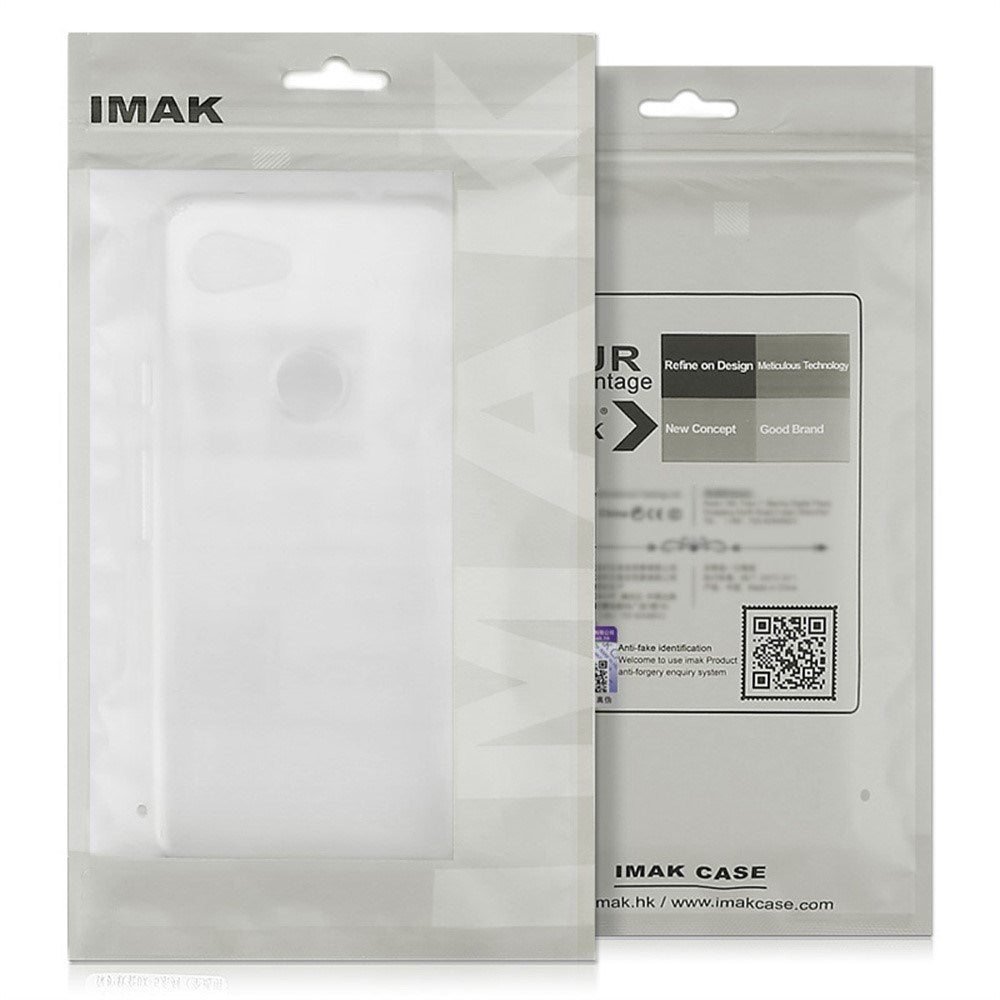 IMAK Samsung Galaxy S25+ (Plus) Fleksibelt Plastik Cover - Gennemsigtig
