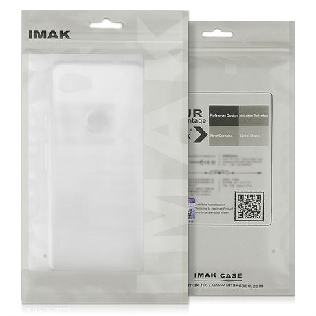 IMAK Samsung Galaxy S25+ (Plus) Fleksibelt Plastik Cover - Gennemsigtig