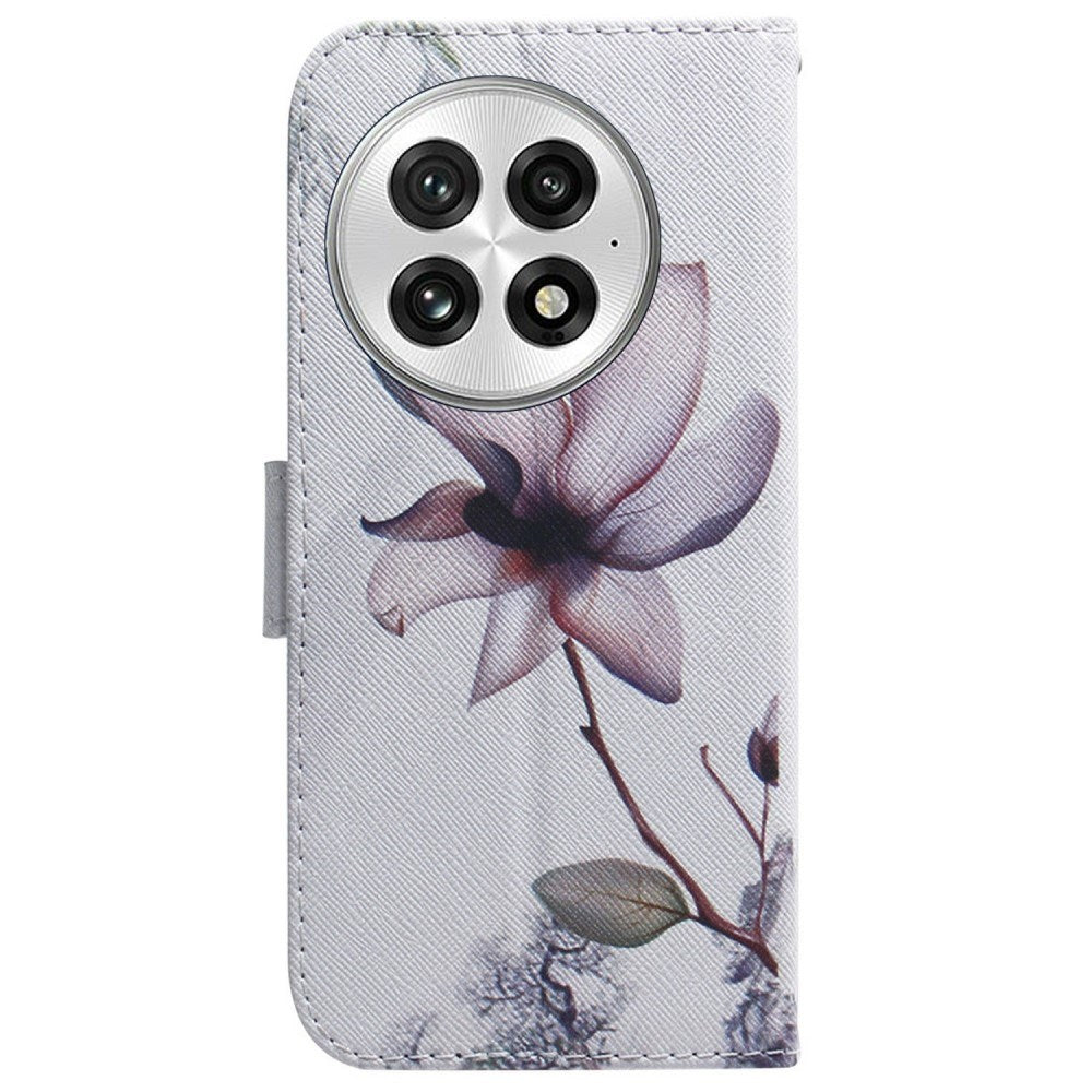 EIDERWOOD OnePlus 13 Kunstlæder Flip Cover m. Motiv - Blomst