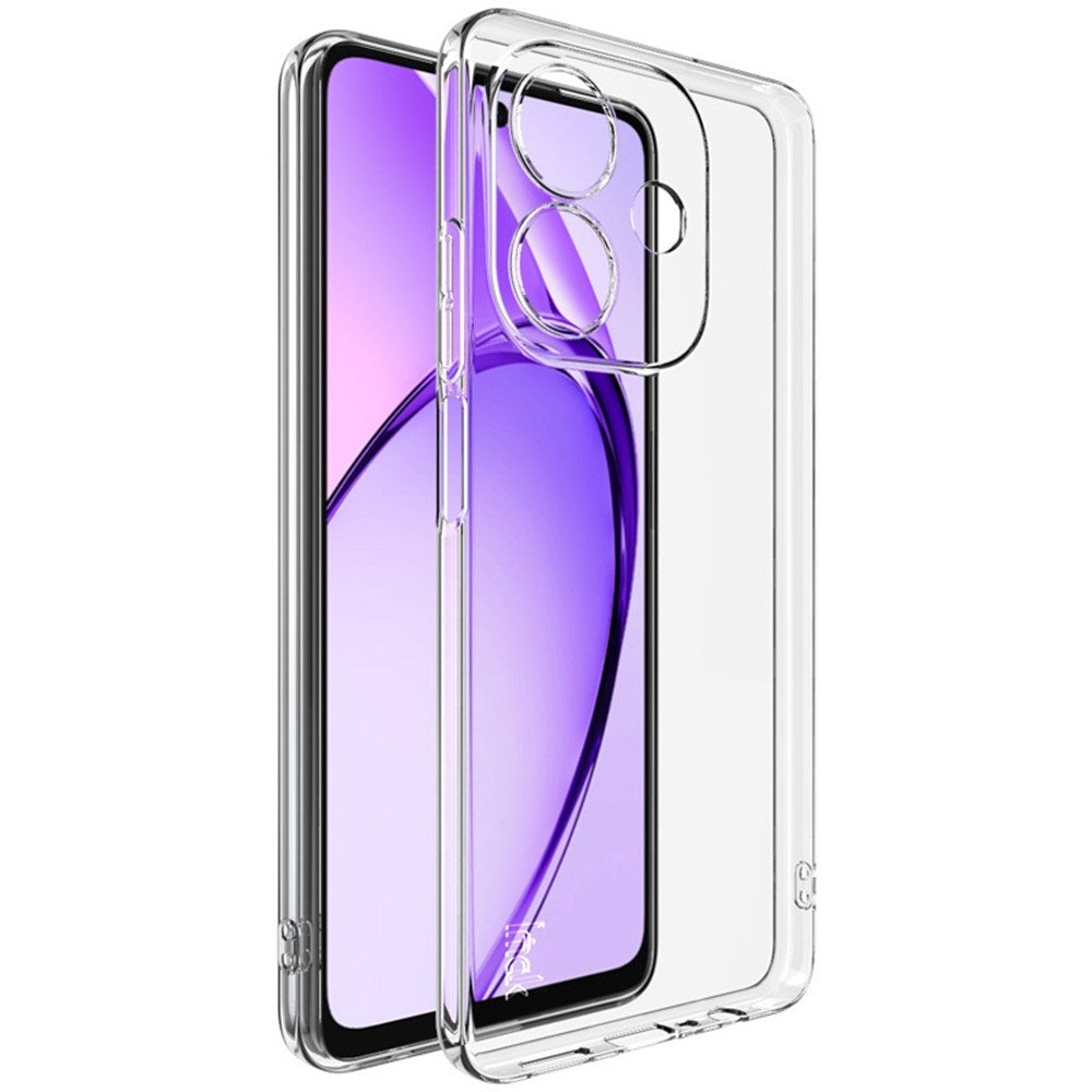 IMAK OPPO A60 / A40m / A40 Fleksibelt Plastik Bagside Cover - Gennemsigtig