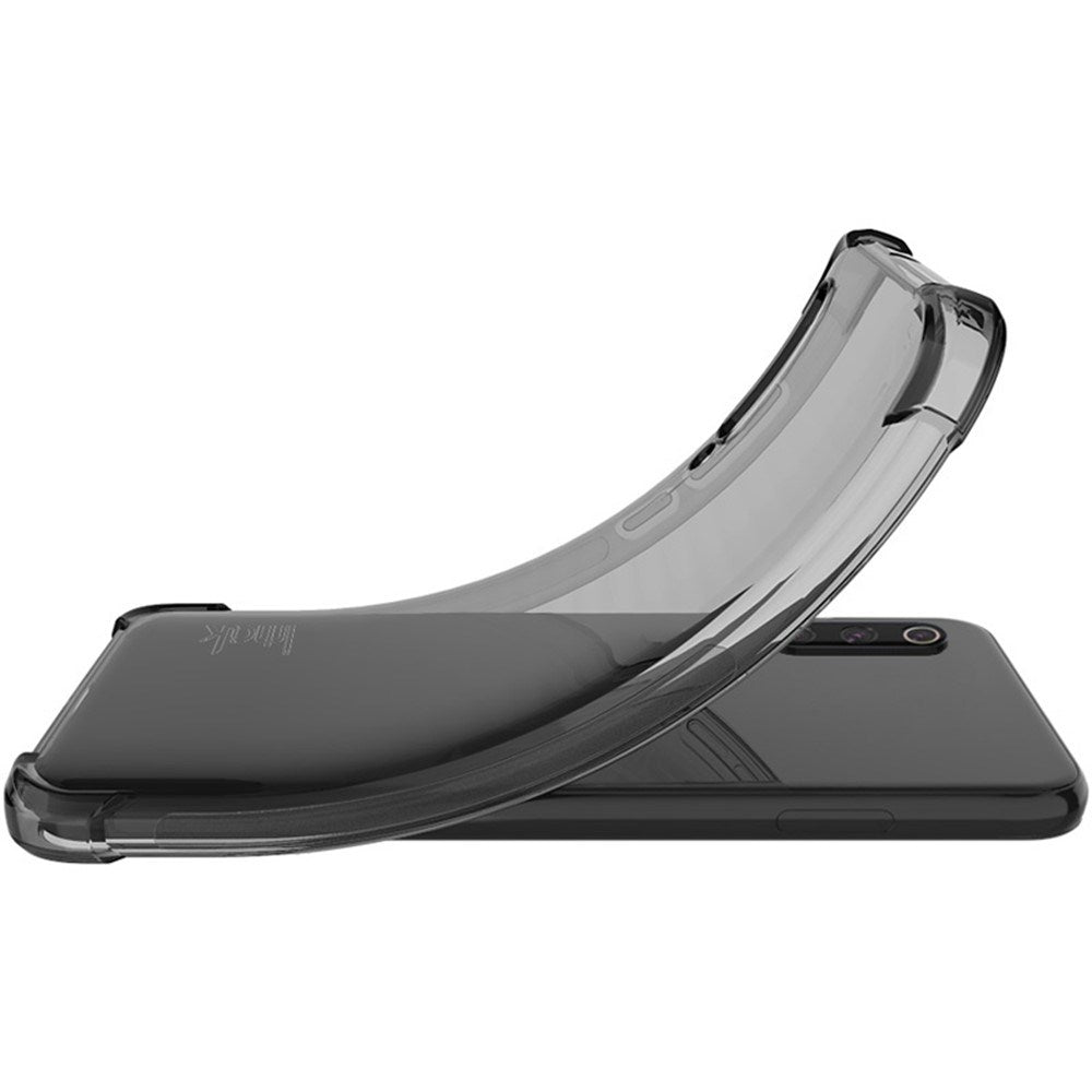 Asus ROG Phone 9 (5G) / 9 Pro (5G) - IMAK Fleksibelt Plastik Bagside Cover - Gennemsigtig / Sort