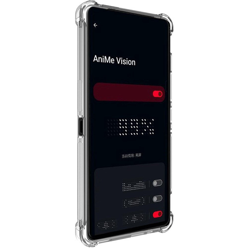 Asus ROG Phone 9 (5G) / 9 Pro (5G) - IMAK Fleksibelt Plastik Bagside Cover - Gennemsigtig