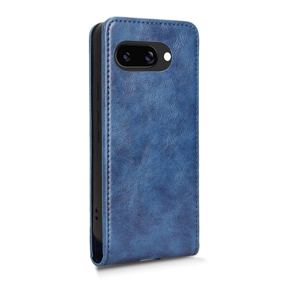 EIDERWOOD Google Pixel 9a Kunstlæder Flip Cover m. Kortlomme - Blå