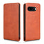 EIDERWOOD Google Pixel 9a Kunstlæder Flip Cover m. Kortlomme - Orange