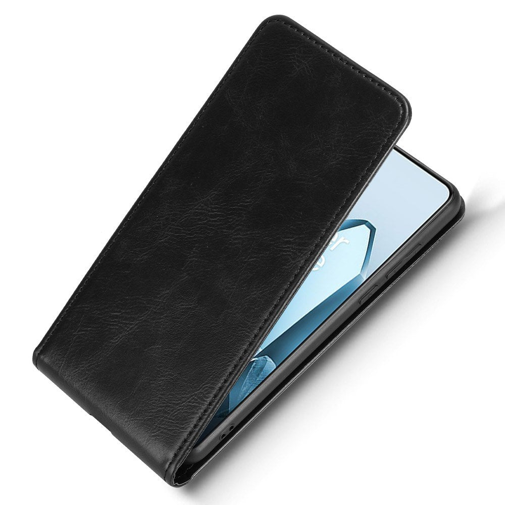 EIDERWOOD OnePlus 13 Vegansk Læder Flip Cover m. Kortlomme - Sort