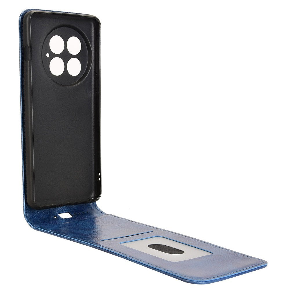 EIDERWOOD OnePlus 13 Vegansk Læder Flip Cover m. Kortlomme - Blå