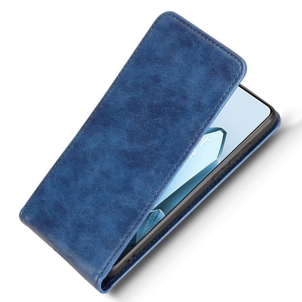 EIDERWOOD OnePlus 13 Vegansk Læder Flip Cover m. Kortlomme - Blå