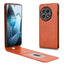 EIDERWOOD OnePlus 13 Vegansk Læder Flip Cover m. Kortlomme - Orange