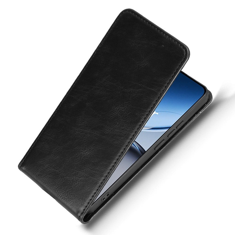 EIDERWOOD OnePlus Nord 4 Vertikalt Flip Cover m. Kortholder - Sort