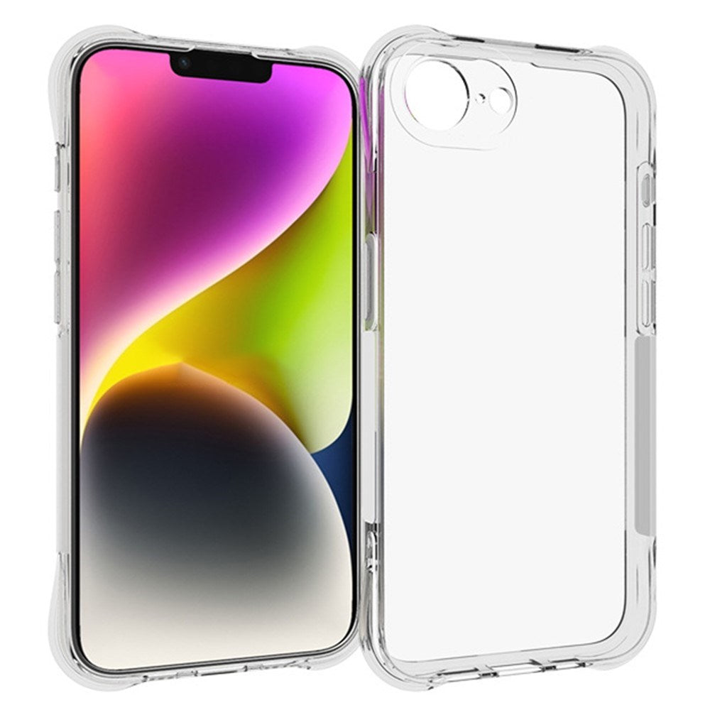 EIDERWOOD iPhone 17e / 16e Cover m. Forstærkede Hjørner - Gennemsigtig