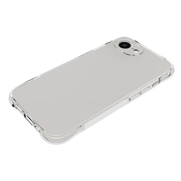 EIDERWOOD iPhone 17e / 16e Cover m. Forstærkede Hjørner - Gennemsigtig