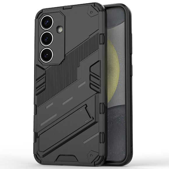 EIDERWOOD Samsung Galaxy A26 5G Håndværkercover med Indbygget Kickstand - Sort