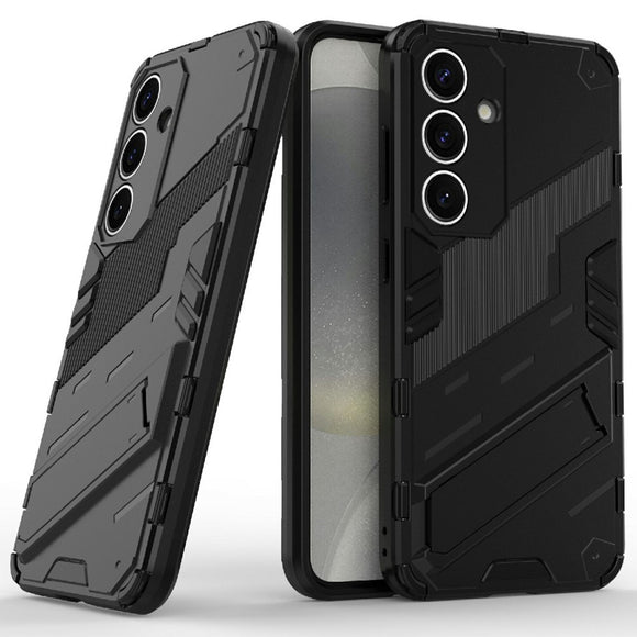 EIDERWOOD Samsung Galaxy A26 5G Håndværkercover med Indbygget Kickstand - Sort